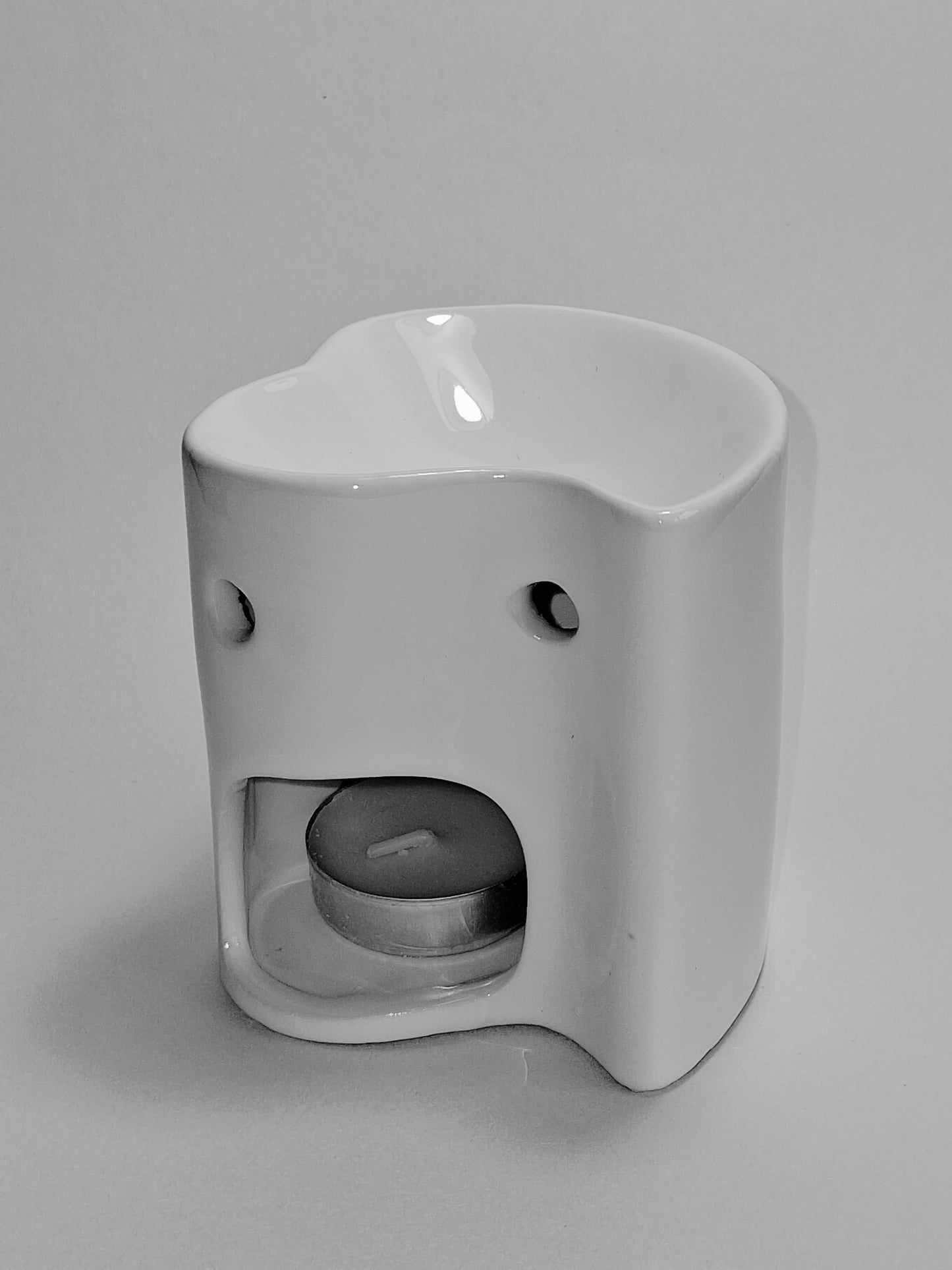 Curved Heart Wax Burner