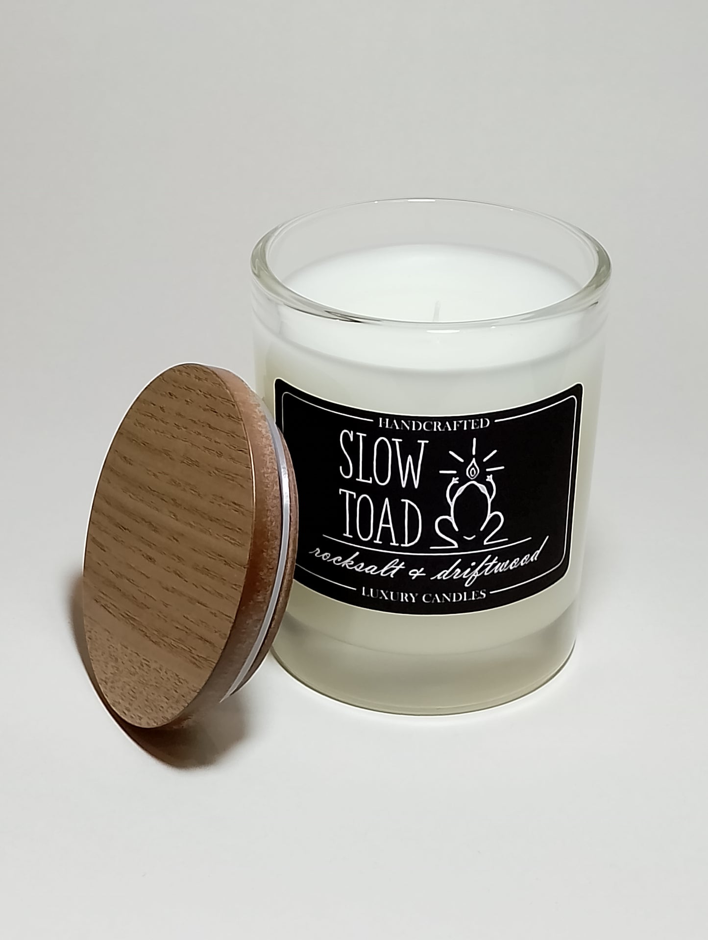 Rocksalt & Driftwood Scented Candle