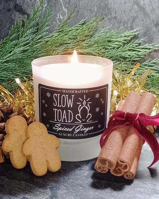 Spiced Ginger Fragranced Candle