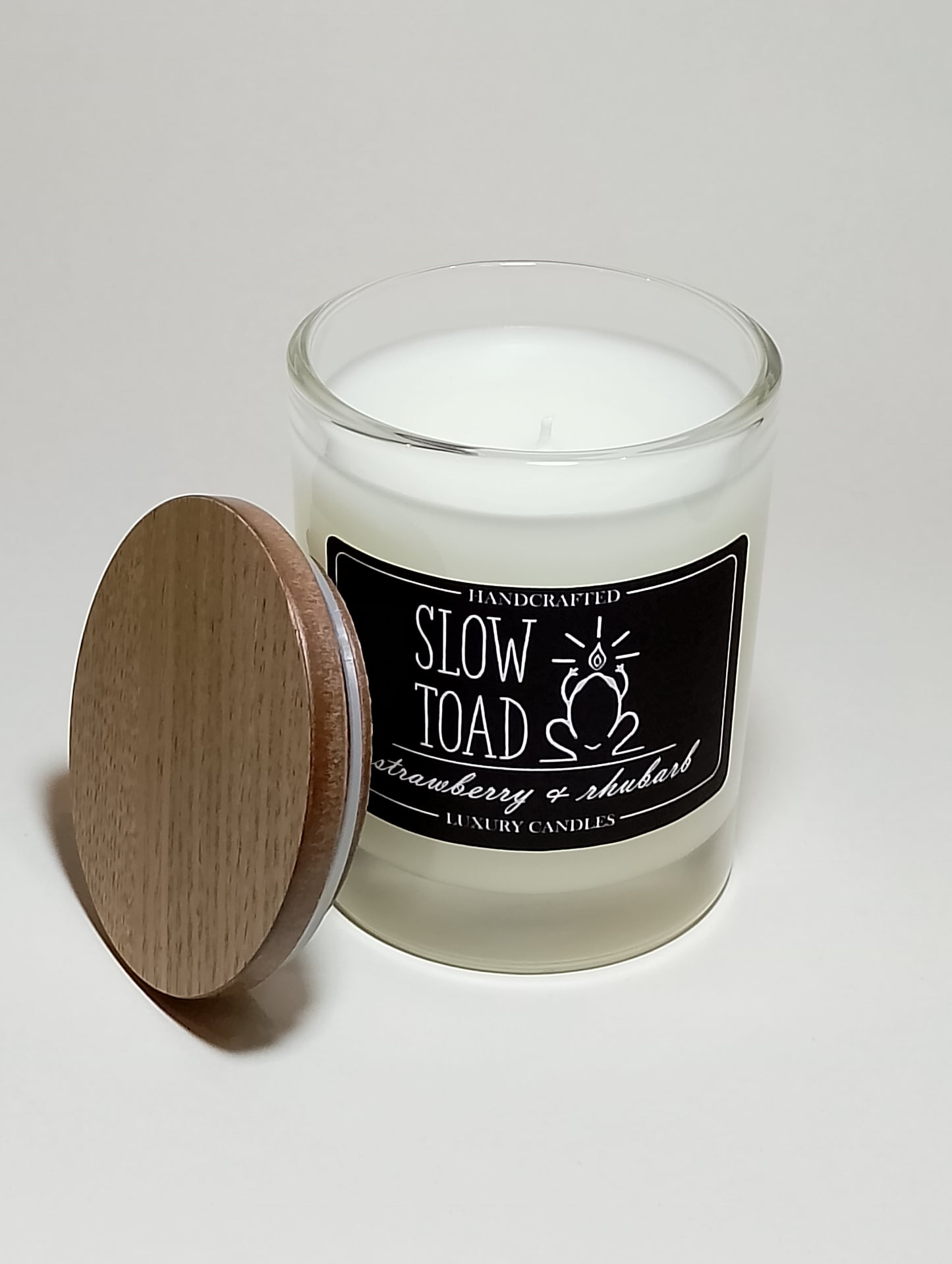 Strawberry & Rhubarb Scented Candle