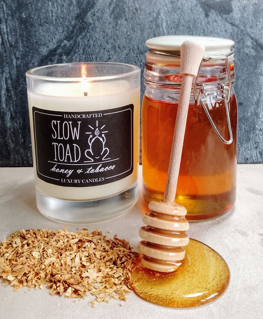 Honey & Tobacco Scented Candle