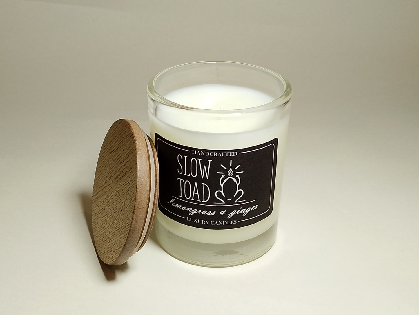 Lemongrass & Ginger Scented Candle